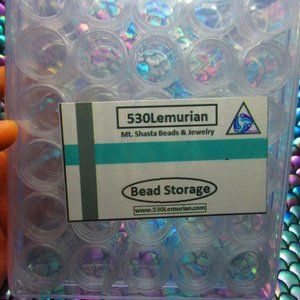 30 Compartments Clear Storage Case For Beads And Things
